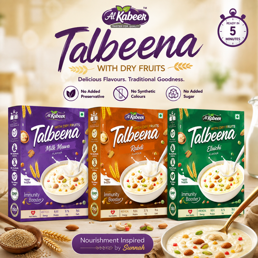 AL Kabeer Talbeena – Combo (MILK MAVA, RABADI, ELAICHI)
